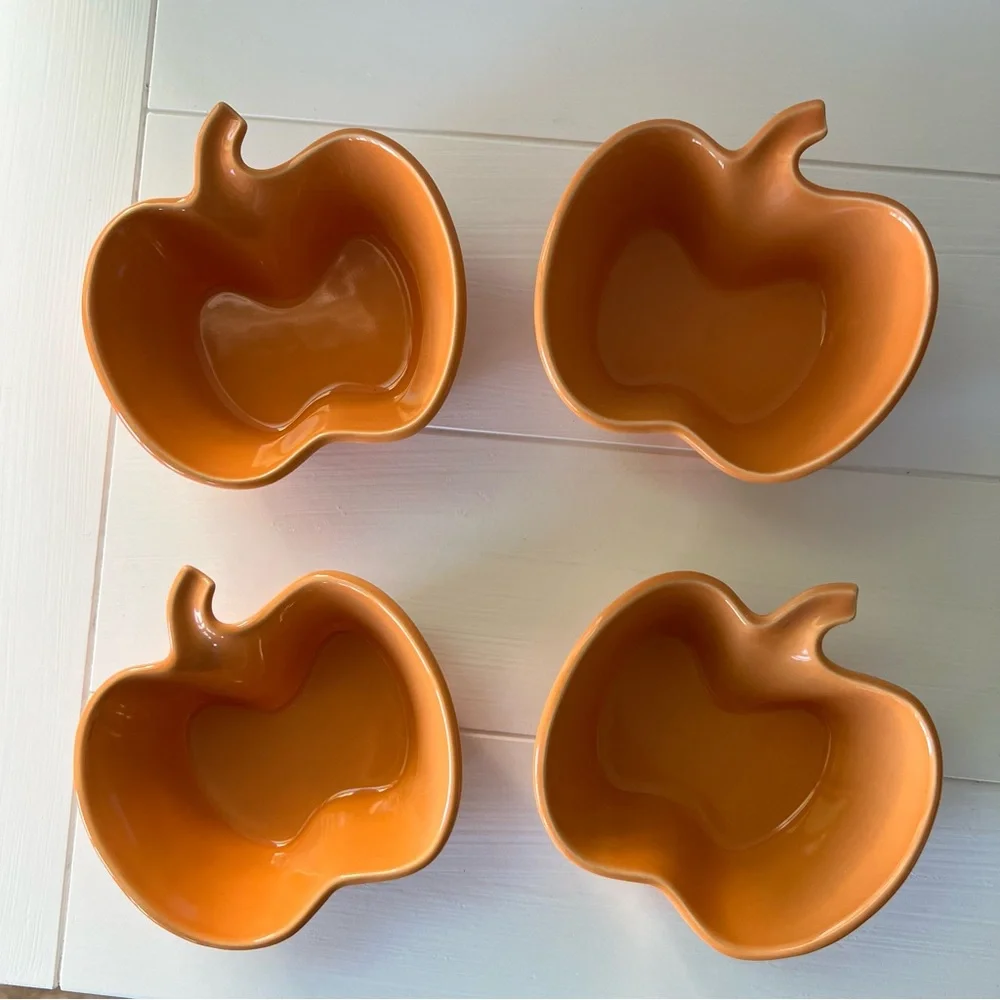 Chantal Pumpkin Dish Set of 4
